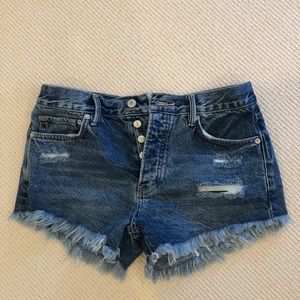 Free people Jean shorts